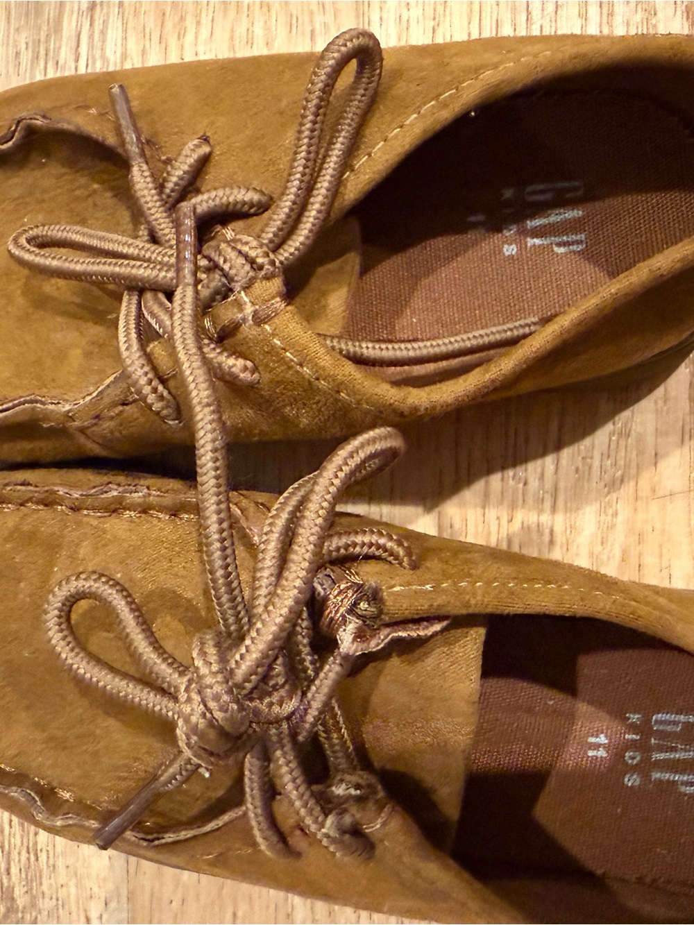 GAP Brown Suede Slip-On Casual Shoe